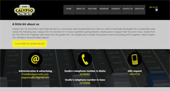Desktop Screenshot of calypsoradio.com
